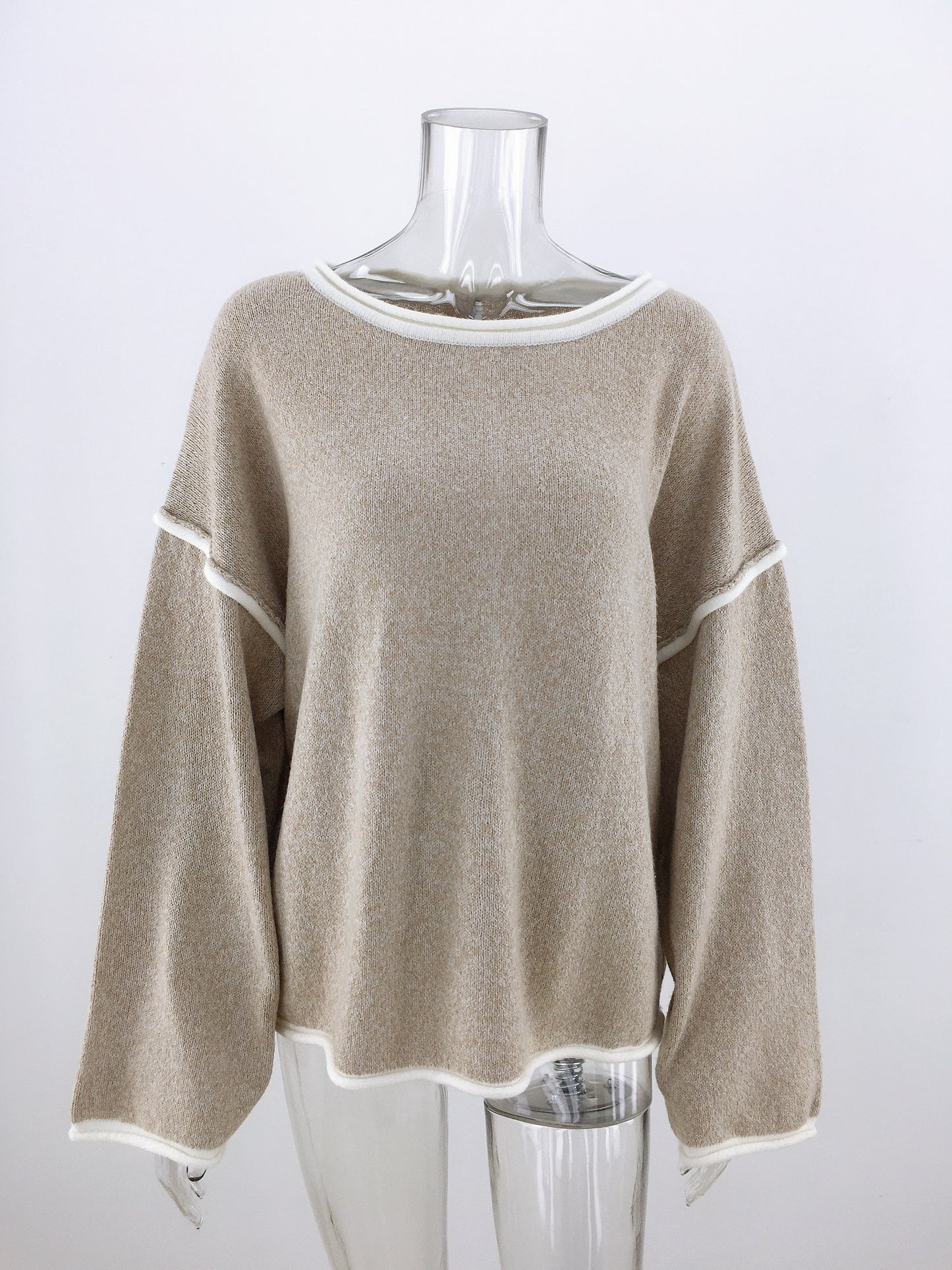 Autumn Winter Sweater round Neck Sweater Loose plus Size Women Sweater Women