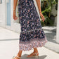 Lace Patchwork Maxi Dress Rayon Bohemian Beach Vacation Skirt
