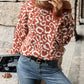 Autumn Women Clothing Long Sleeve Leopard Print Sweater Idle